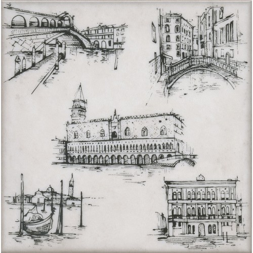 Декор Марчіана Venezia 20х20 Декор Марчіана Venezia 20х20